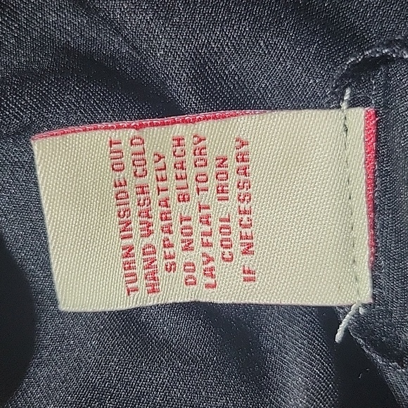 Reba long sleeve embroidered sheer‎ blouse size medium nwt - Picture 9 of 12